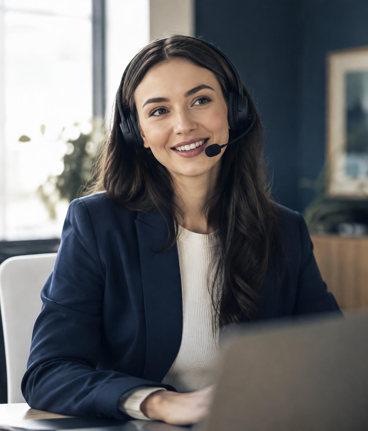 Static Enterprises account specialist assisting a consumer
